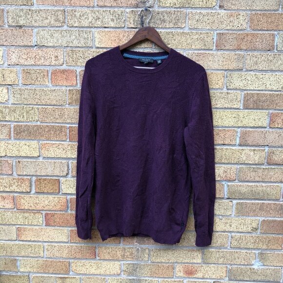 Ted Baker Wool Crewneck Sweater Size 3 - Picture 2 of 5